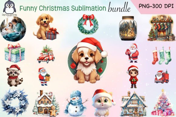 Download Funny Christmas Sublimation Bundle - Christmas Collection