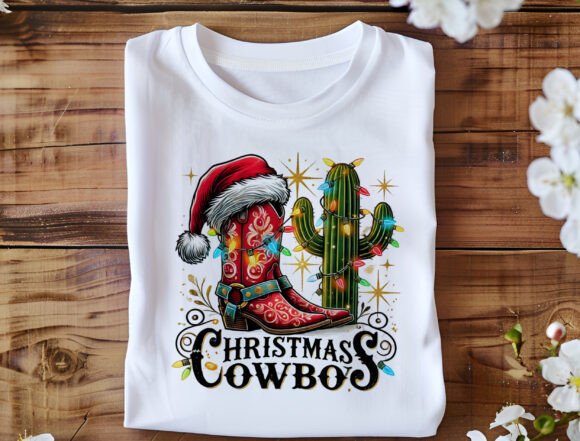 Download Christmas Cowboy Png, Western Holiday - Christmas Collection