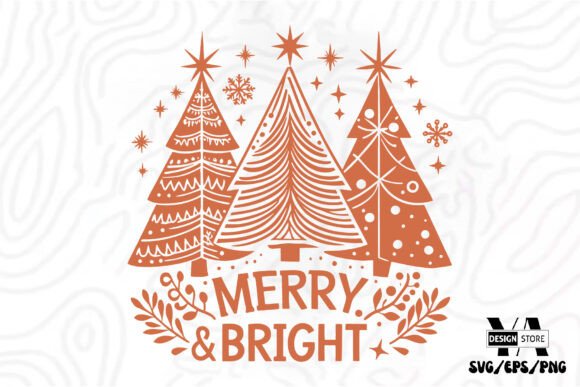 Download Hand Drawn Christmas Tree SVG PNG - Christmas Collection