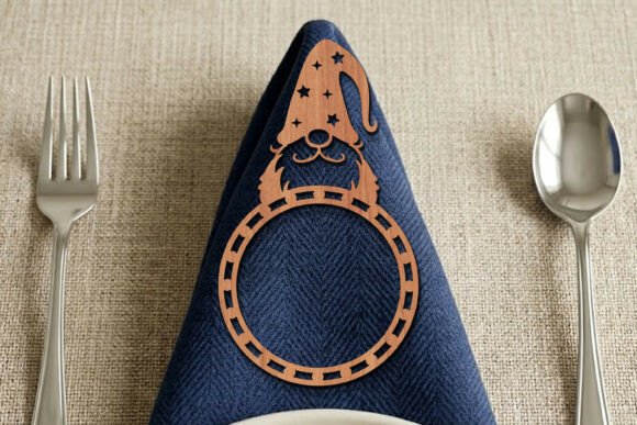 Download Christmas Napkin Ring SVG Laser Cut - Christmas Collection