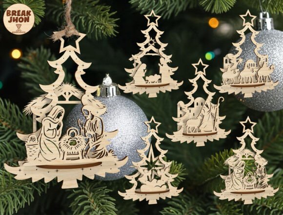 Download Nativity Christmas Ornament Svg - Christmas Collection