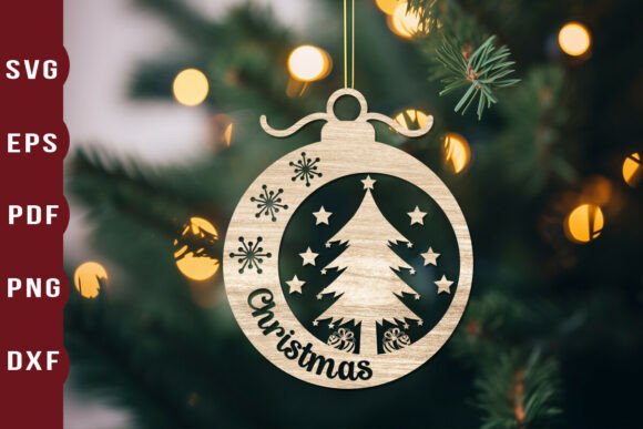 Download Christmas Tree Ornament SVG - Christmas Collection