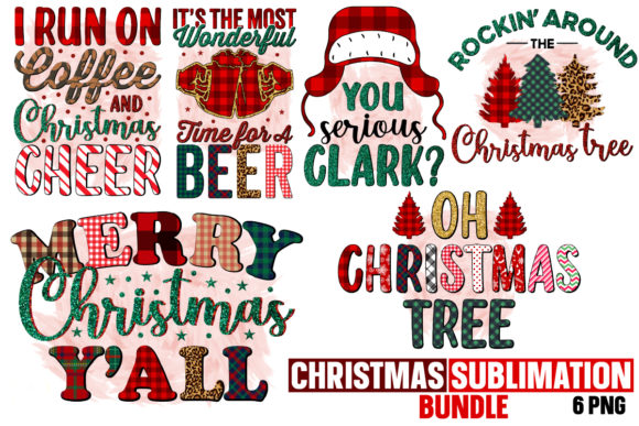 Download Christmas Sublimation Bundle Design - Christmas Collection
