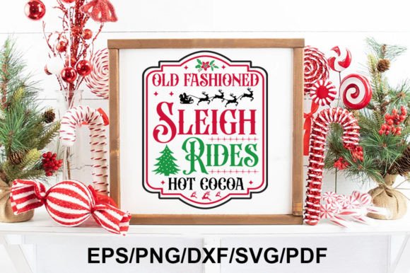 Download Vintage Farmhouse Christmas Sign SVG - Christmas Collection