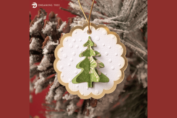Download 3D Christmas Tree Gift Tag - Christmas Collection