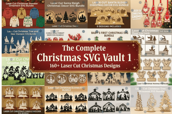 Download The Complete Christmas SVG Vault 1 - Christmas Collection