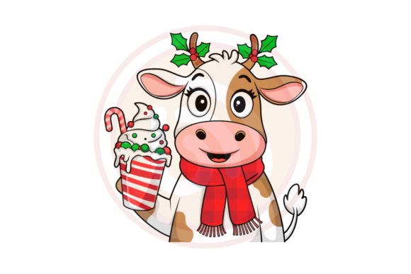 Download Highland Cow Christmas Svg, Hot CocA Svg - Christmas Collection