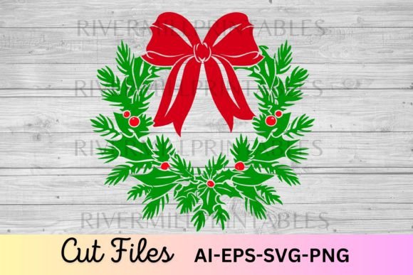 Download Christmas Wreath SVG Cut File - Christmas Collection
