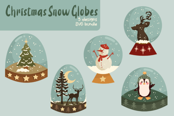 Download Christmas Snow Globe Bundle - Christmas Collection