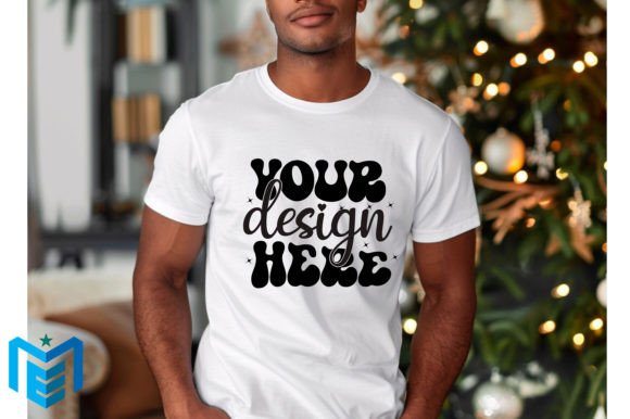 Download Gildan 18000 Christmas T-shirt Mockup - Christmas Collection