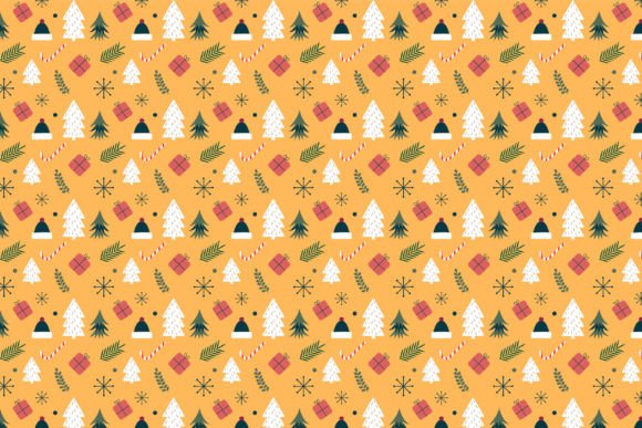 Download Minimal Christmas Pattern Vector Design - Christmas Collection