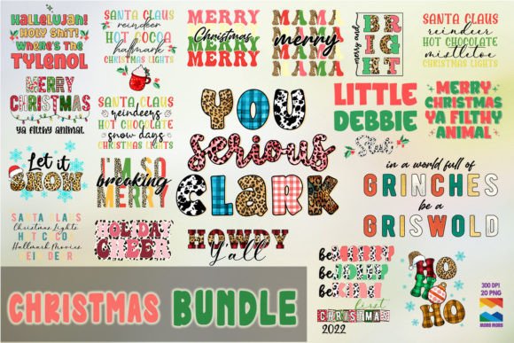 Download Christmas Sublimation Bundle Vol. 2 - Christmas Collection