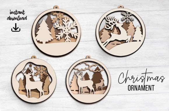 Download Christmas Balls Tree Ornament SVG - Christmas Collection