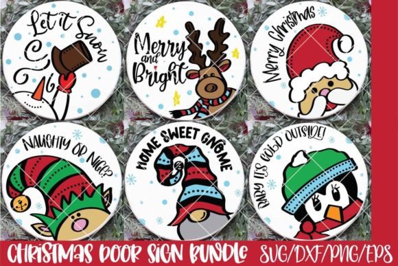 Download Christmas Door Sign Bundle - Christmas door sign bundle Collection