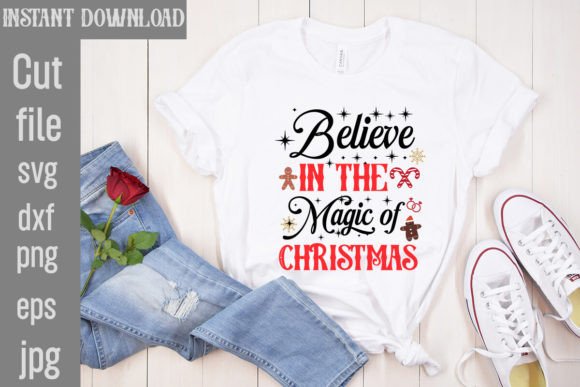Download Believe in the Magic of Christmas SVG - Christmas Collection