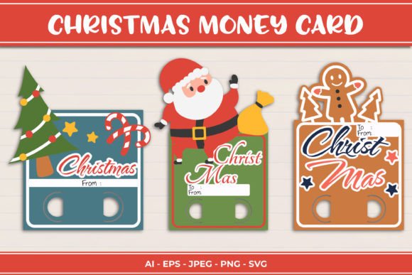 Download Christmas Money Card SVG - Christmas Collection