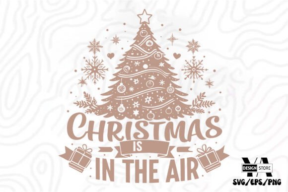 Download Hand Drawn Christmas Tree SVG PNG - Christmas Collection