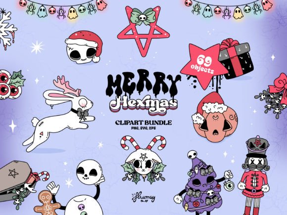 Download Merry Hexmas - Gothic Christmas Bundle - Christmas Collection