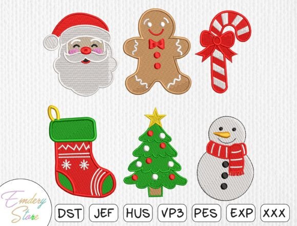 Download Christmas Embroidery Design Bundle - Christmas Collection