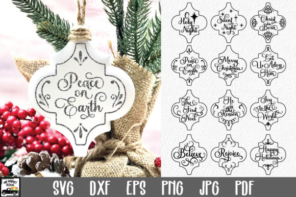 Download Arabesque Christmas Ornaments Bundle - Christmas Collection