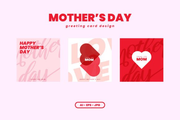 Download Happy Mother's Day Greeting Card Design - Greeting card design Collection