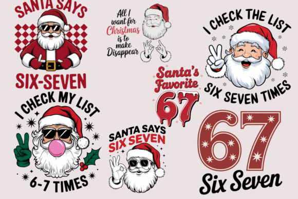 Download Funny 6 7 Christmas Meme Svg, Funny Six - Christmas Collection
