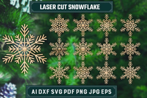Download Christmas Ornament Laser Cut Bundle - Christmas Collection