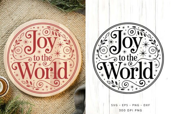 Download Christmas Round Sign SVG PNG - Christmas Collection