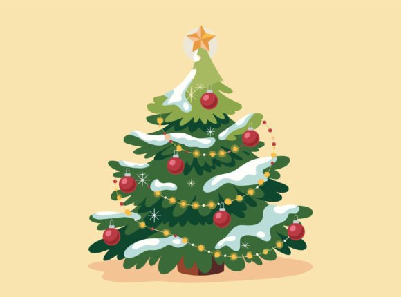 Download Christmas Tree Festive Design Vector - Christmas Collection