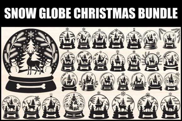 Download Snow Globe Christmas Bundle - Christmas Collection