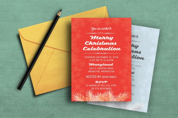 Download Minimal Christmas Celebration Card - Christmas Collection