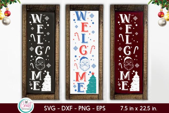 Download Christmas Porch Sign SVG Cut Files - Christmas Collection