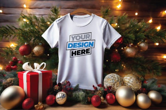 Download Christmas T-shirt Mockup - Christmas Collection