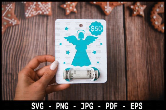 Download Christmas Money Card Holder SVG - Christmas Collection