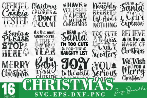 Download Christmas SVG Bundle - Christmas Collection