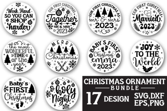 Download Christmas, Christmas Ornament Bundle, - Christmas Collection