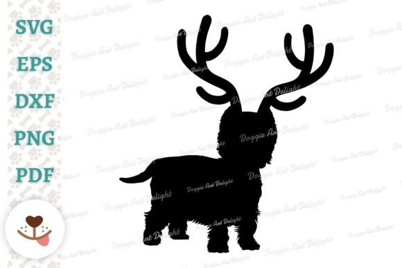 Download Christmas Westie Dog Reindeer Antlers - Christmas Collection