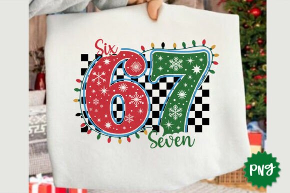 Download Six Seven 67 6 7 Christmas Xmas PNG - Christmas Collection