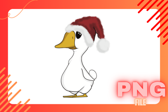 Download Cute Christmas Duck - Christmas Collection