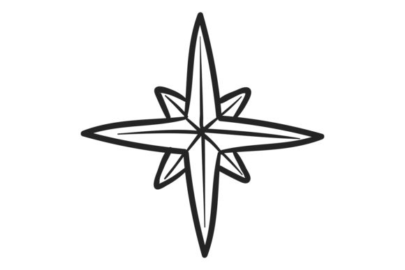 Download Christmas Star Doodle. Holiday Decoratio - Christmas Collection