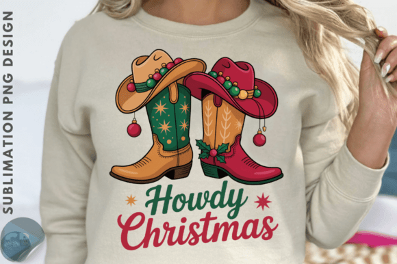 Download Howdy Christmas Western PNG Design - Christmas Collection