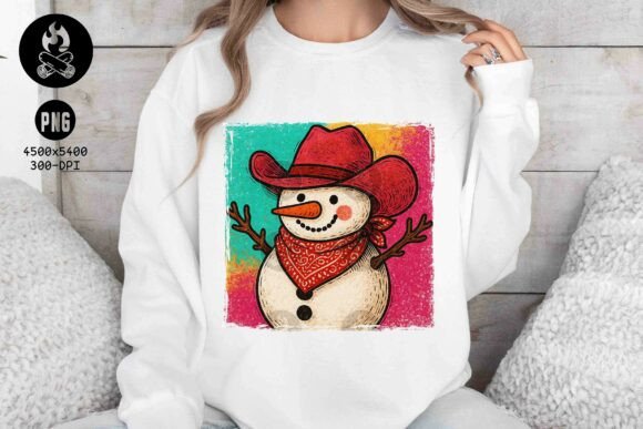Download Cowboy Snowman PNG, Western Christmas - Christmas Collection