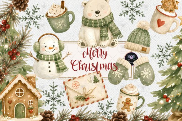 Download Christmas Woodland Clipart - Christmas Collection