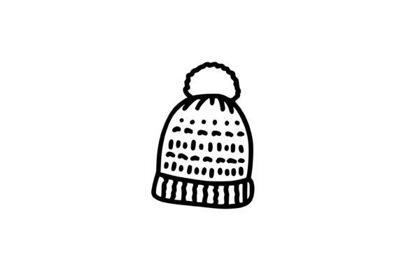Download Christmas Hat, Knit Hat in SVG, PNG - Christmas Collection