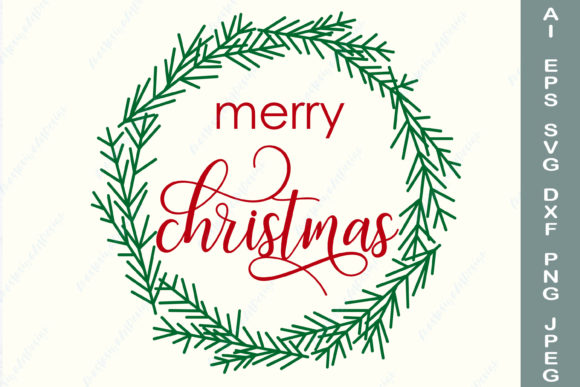 Download Merry Christmas Circle Ornaments Svg - Christmas Collection