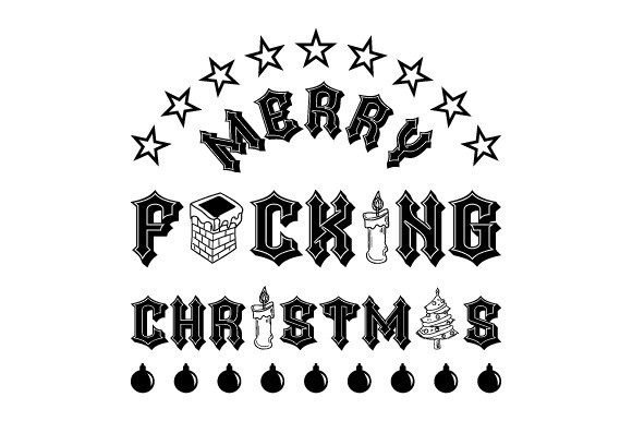 Download Merry Fcking Christmas EPS SVG PNG - Christmas Collection
