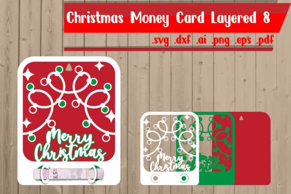 Download Christmas Money Card Layered 8 - Christmas Collection