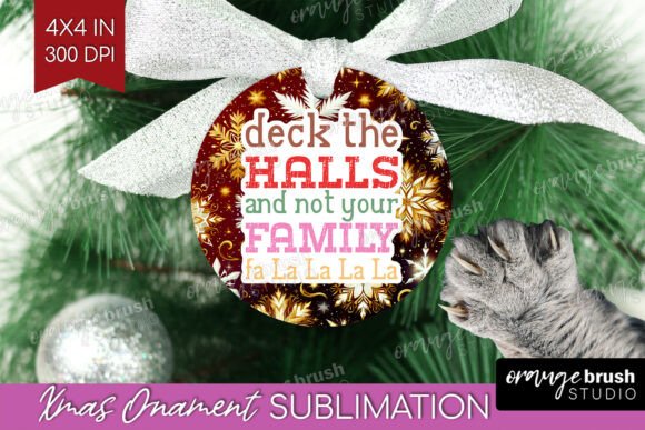 Download Funny Christmas Quote Christmas Ornament - Christmas Collection
