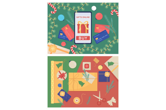 Download Preparing Gifts for Christmas  Cartoons - Christmas Collection
