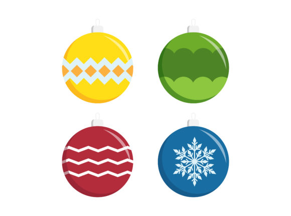 Download Christmas Tree Balls Vector Illustration - Christmas Collection